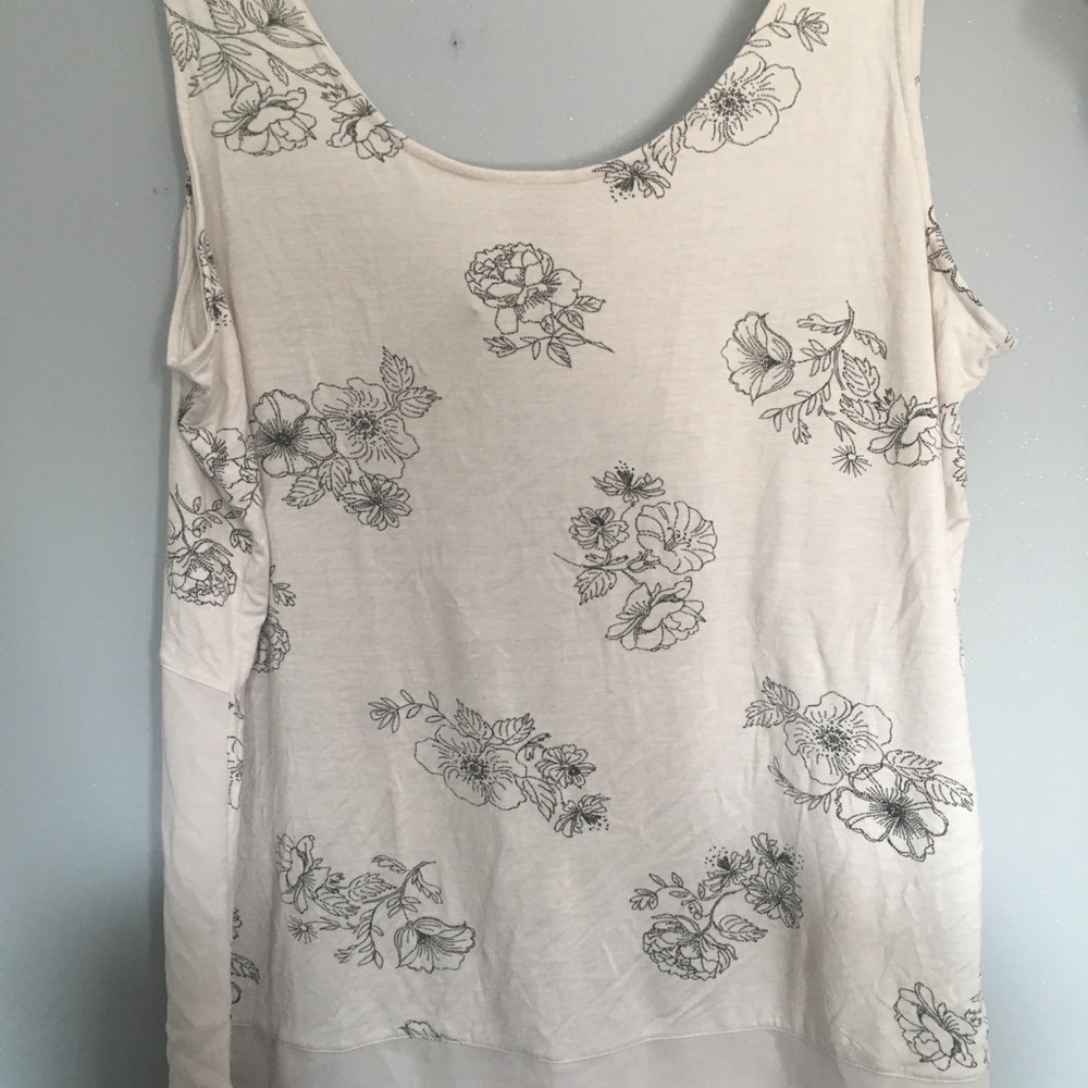 Floral tank top